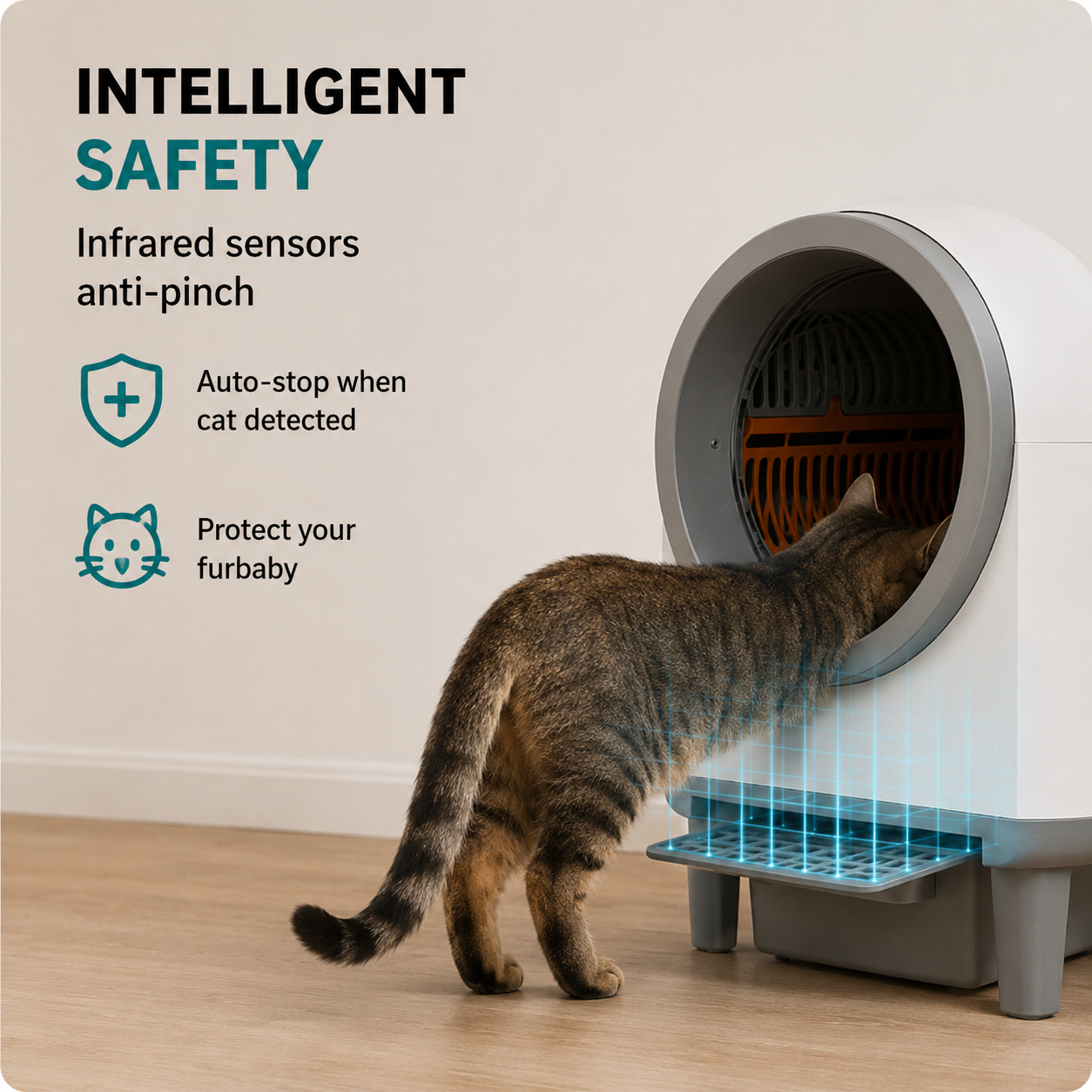 Intelligent safety — infrared anti-pinch sensors